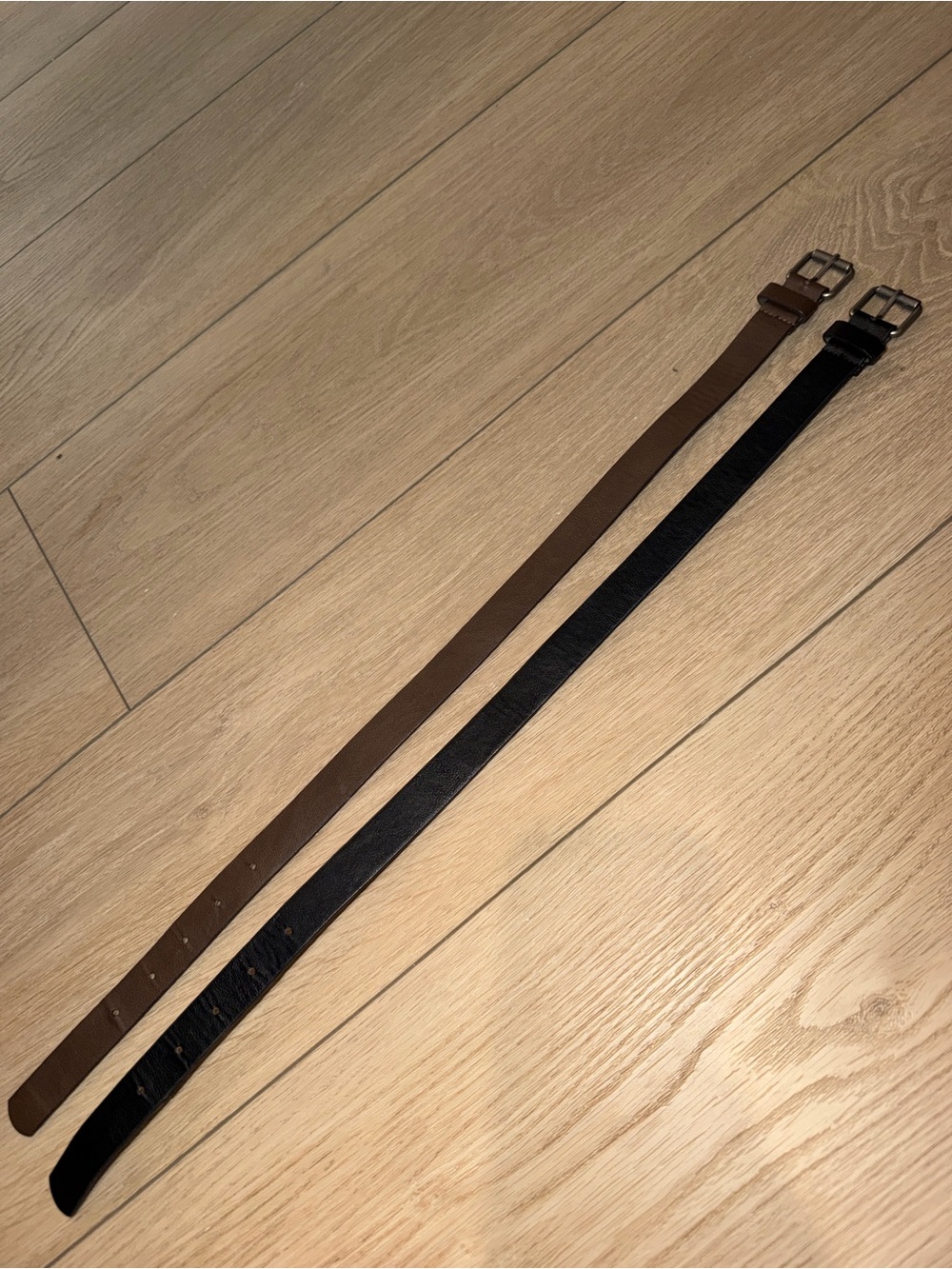 Carter's Men's Double-Sided Leather Belt - Brown & Black